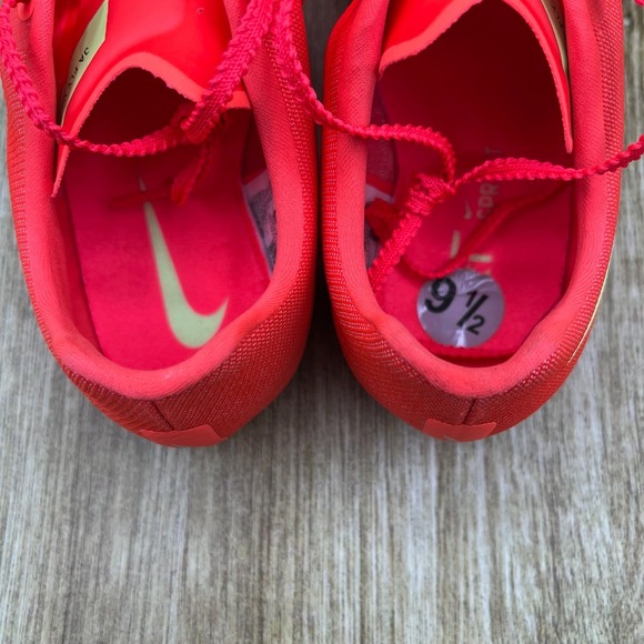 Nike Zoom Ja Fly 4 Track Spikes Men's 9.5 Bright Crimson Volt DR2741-601 NEW - Picture 5 of 10